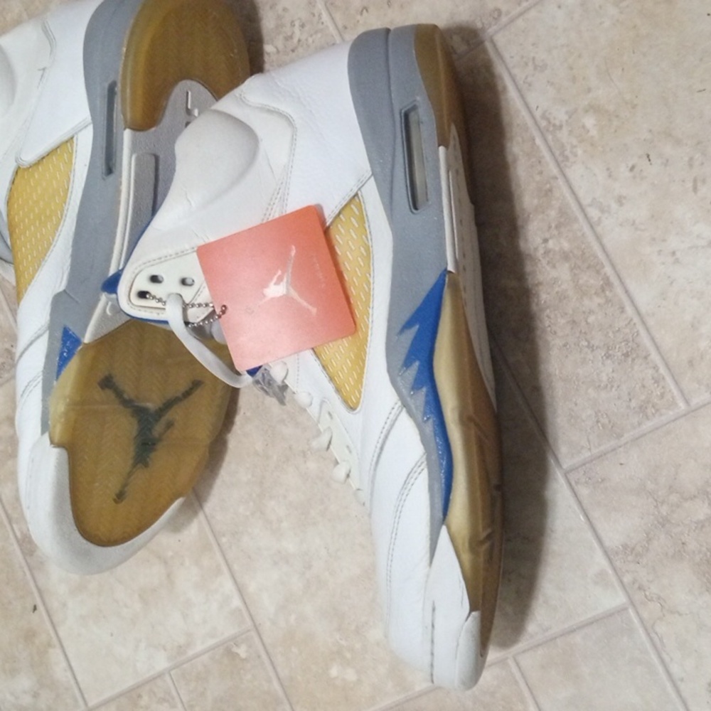 💯 2006 Royal Blue Jordan 5 Retro Stealth 💯